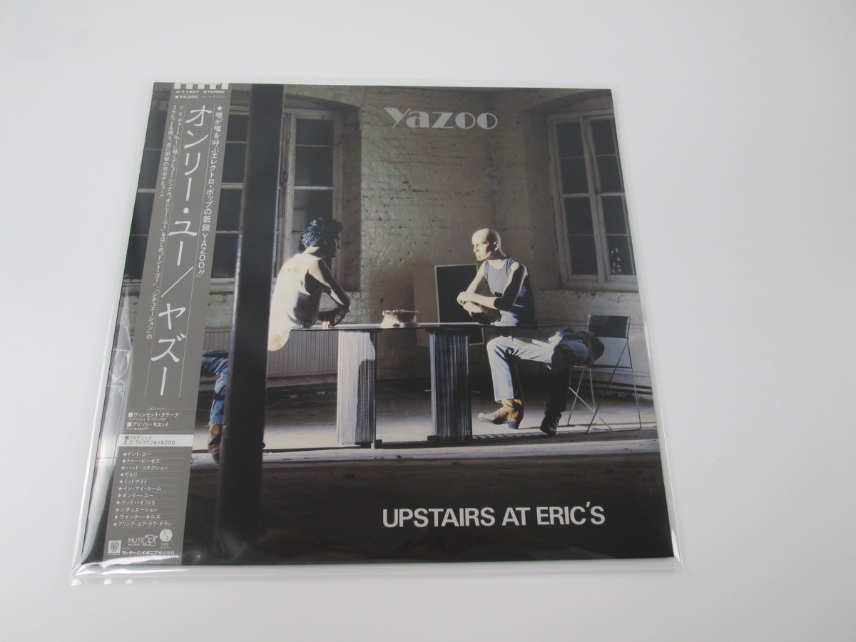 YAZOO UPSTAIRS AT ERIC'S SIRE/MUTE P-11257 With OBI Japan VINYL  LP