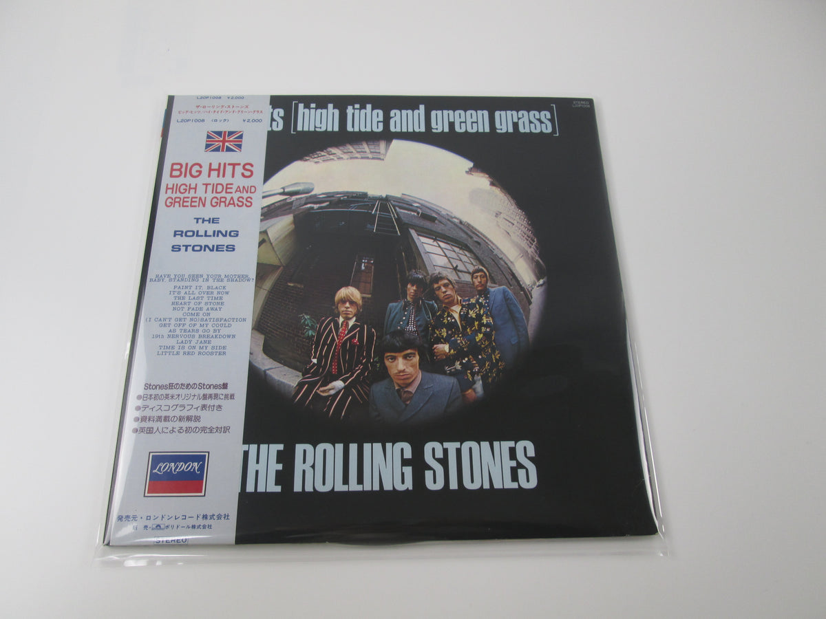 The Rolling Stones Big Hits London L20P 1008 with OBI Japan VINYL LP