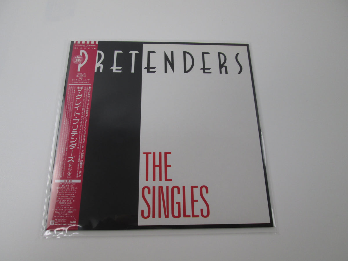 PRETENDERS SINGLES WEA P-13597 With OBI Japan VINYL  LP