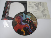 Load image into Gallery viewer, DAVID BOWIE LET'S DANCE Picture disk EYS-91069 with OBI LP Japan Vinyl
