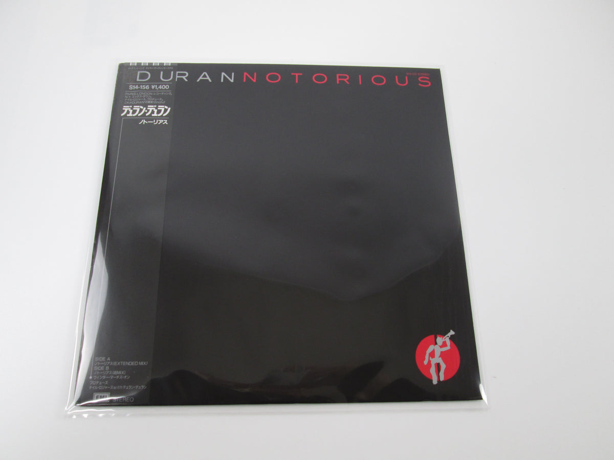 DURAN DURAN NOTORIUS EMI S14-156 with OBI Japan VINYL LP