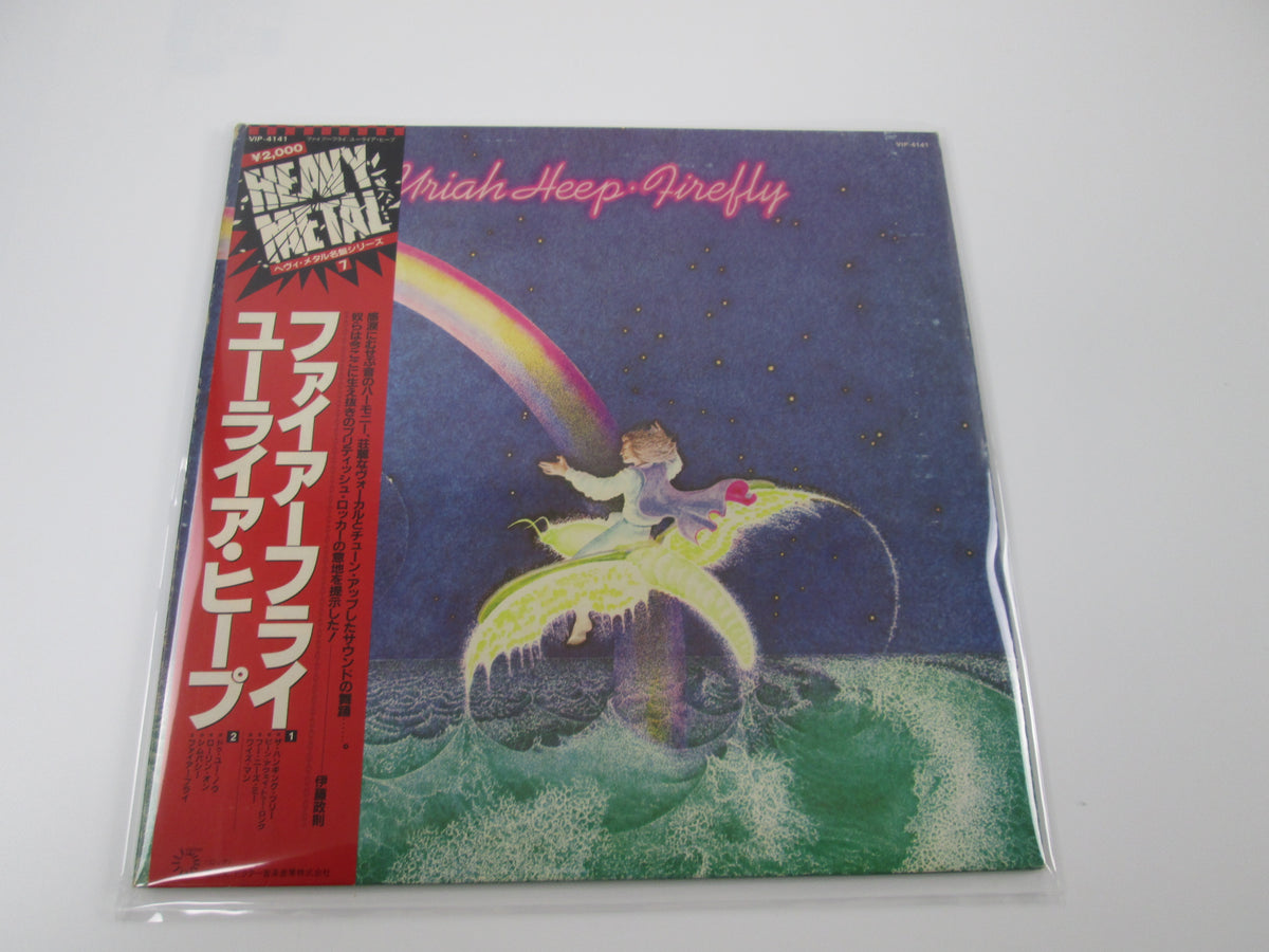 Uriah Heep Firefly VIP-4141 with OBI Japan  LP