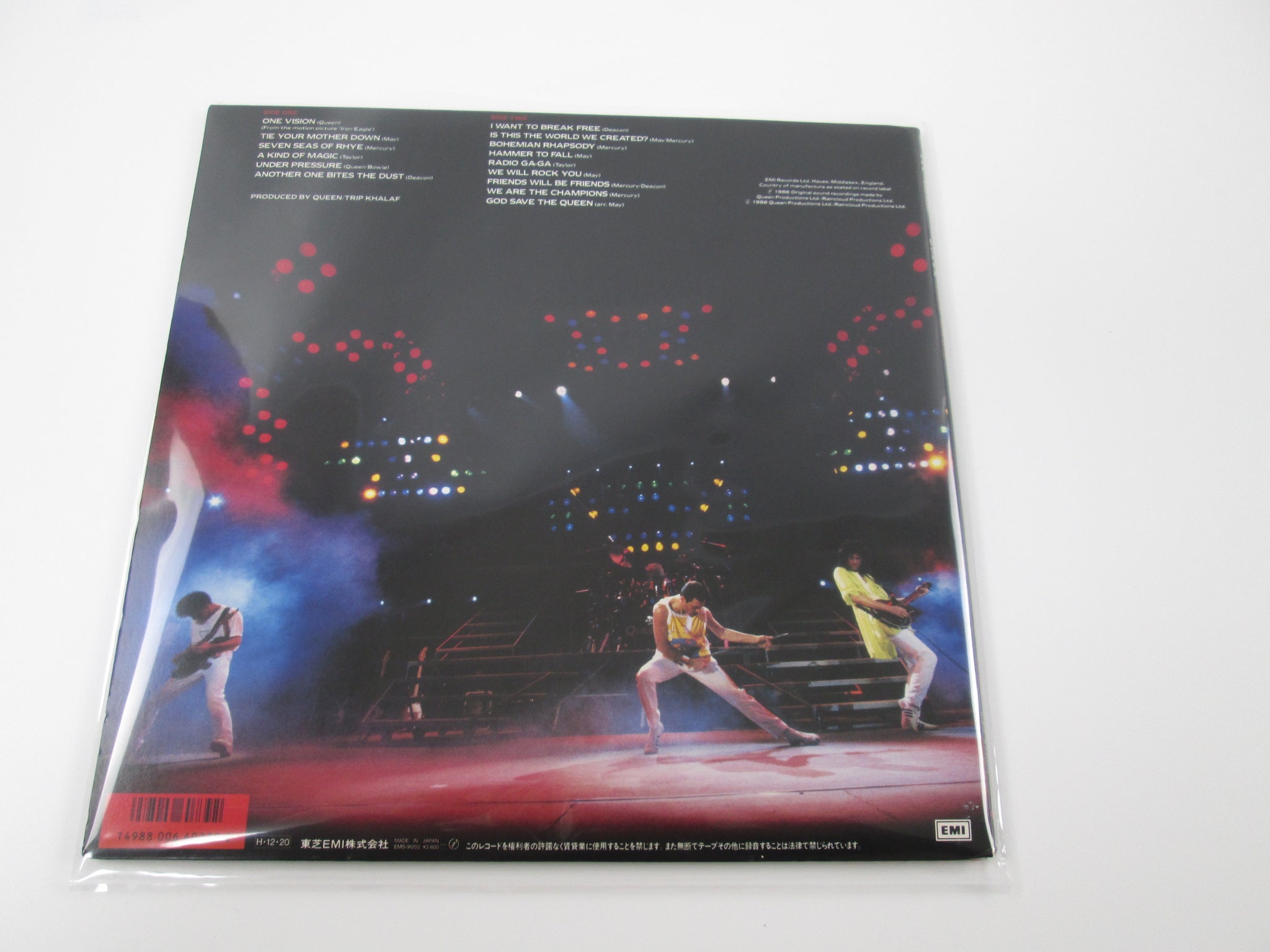 Queen Live Magic EMI EMS-91203 with OBI LP Japan Vinyl | Japan 
