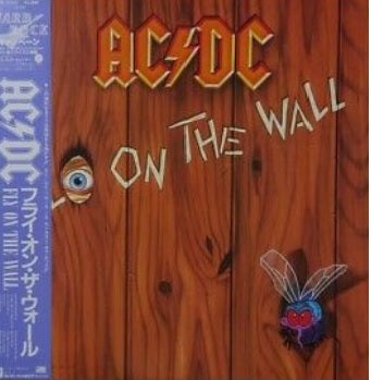 AC/DC Fly On The Wall Atlantic P-13152 with OBI LP Vinyl Japan Ver