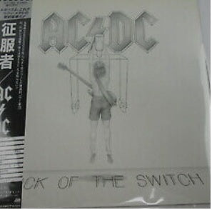 AC/DC Flick Of The Switch Atlantic P-11399 with OBI LP Japan Vinyl