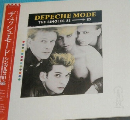 DEPECHE MODE The Singles Mute P-13201 with OBI LP Vinyl Japan Ver