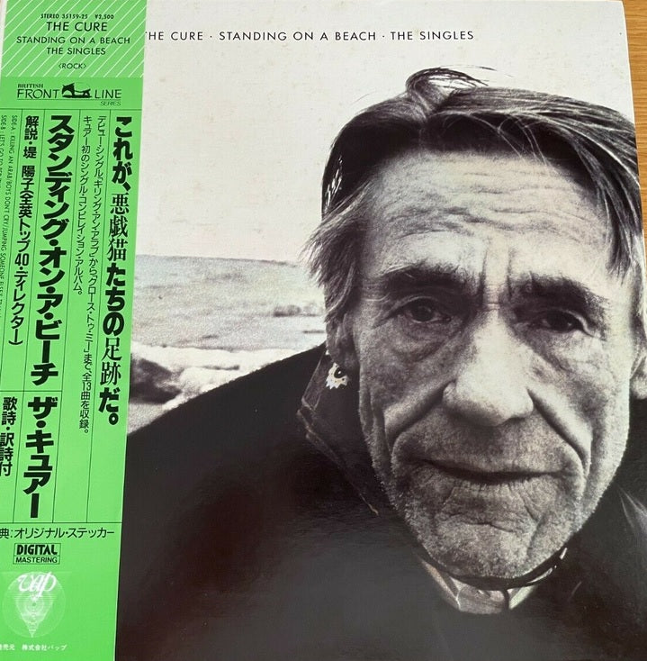 THE CURE STANDING ON A BEACH THE SINGLES 35159-25 with OBI LP Vinyl Japan Ver