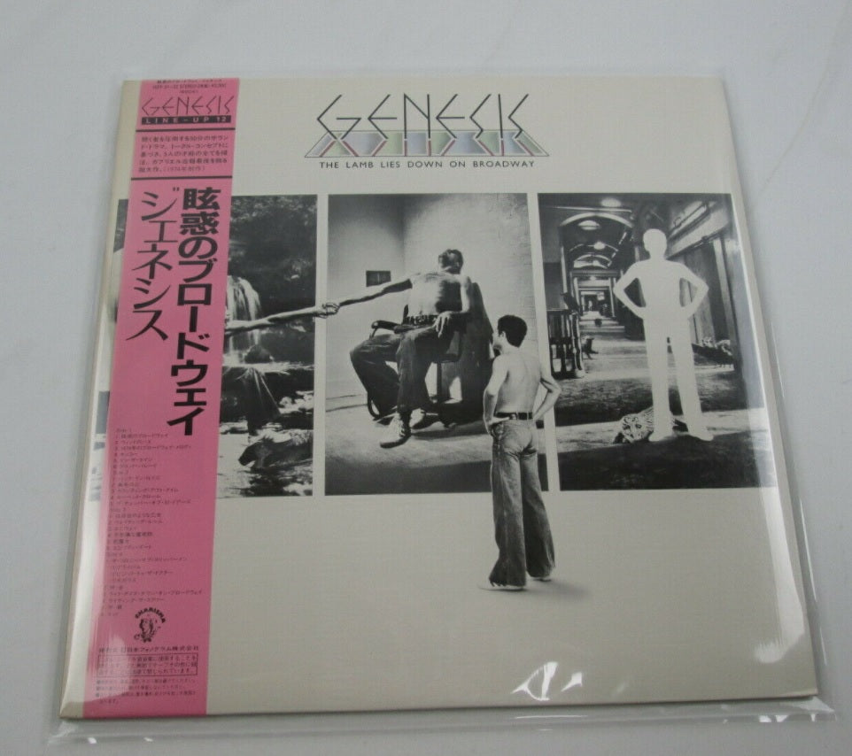 Genesis The Lamb Lies Down On Broadway 15 PP-31~32 with OBI Japan VINYL LP