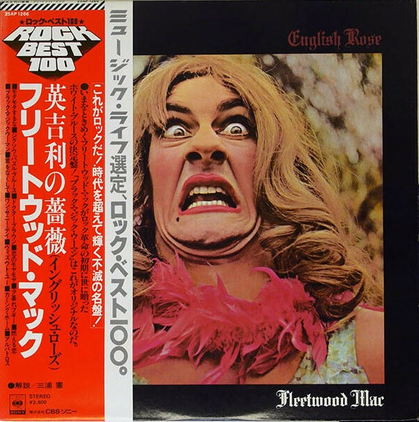 FLEETWOOD MAC ENGLISH ROSE CBS 25AP 1266 with OBI LP Vinyl Japan Ver