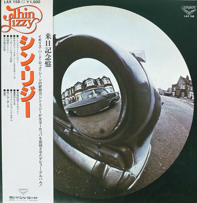 THIN LIZZY SAME LONDON LAX-158 with OBI LP Vinyl Japan Ver