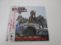 Load image into Gallery viewer, Lizzy Borden Menace to Society ALI-28028 with OBI LP Vinyl Japan Ver
