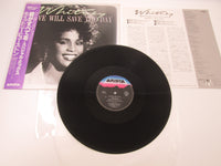 Load image into Gallery viewer, WHITNEY HOUSTON LOVE WILL SAVE THE DAY A15L-8 with OBI Japan VINYL LP
