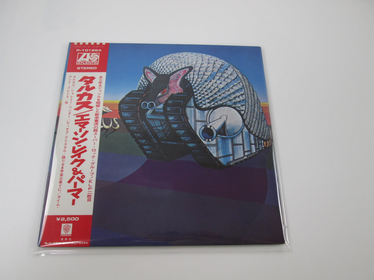 EMERSON, LAKE & PALMER TARKUS ATLANTIC P-10126A with OBI Japan VINYL LP