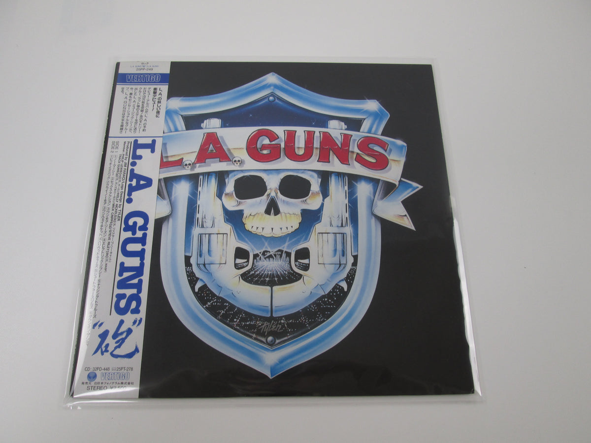 L.A.GUNS SAME VERTIGO 25PP-249 with OBI LP Vinyl Japan Ver