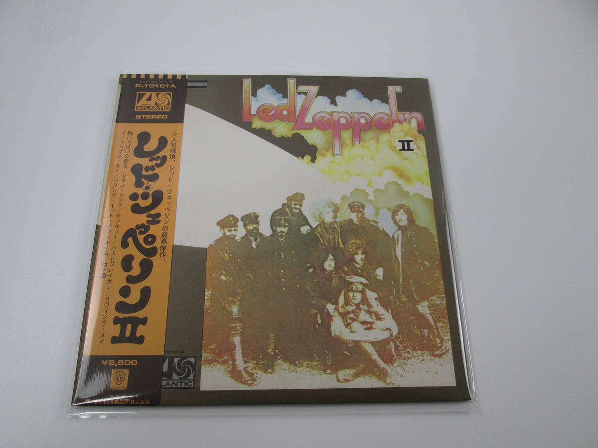 LED ZEPPELIN 2 ATLANTIC P-10101A with OBI LP Vinyl Japan Ver