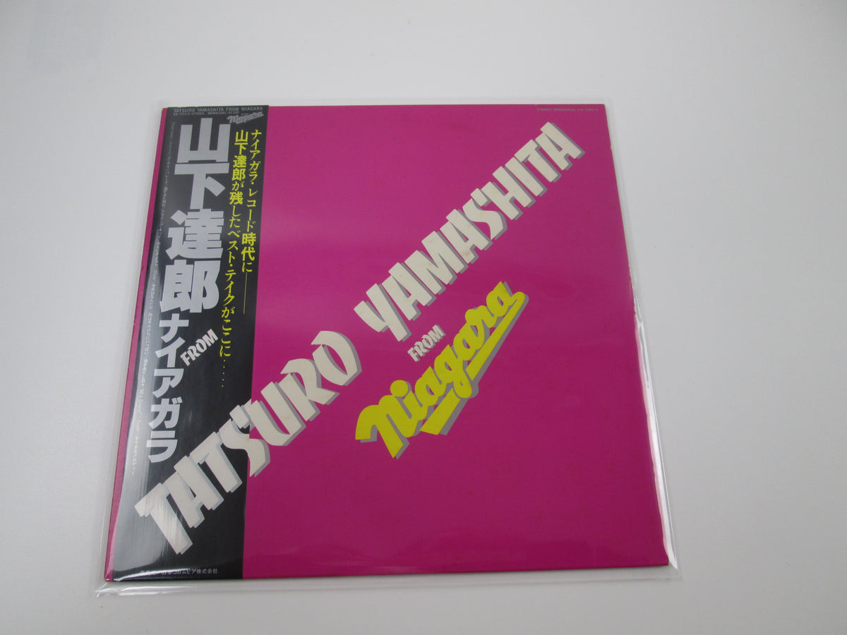 Tatsuro Yamashita From Niagara AX-7263-E with OBI Japan VINYL  LP