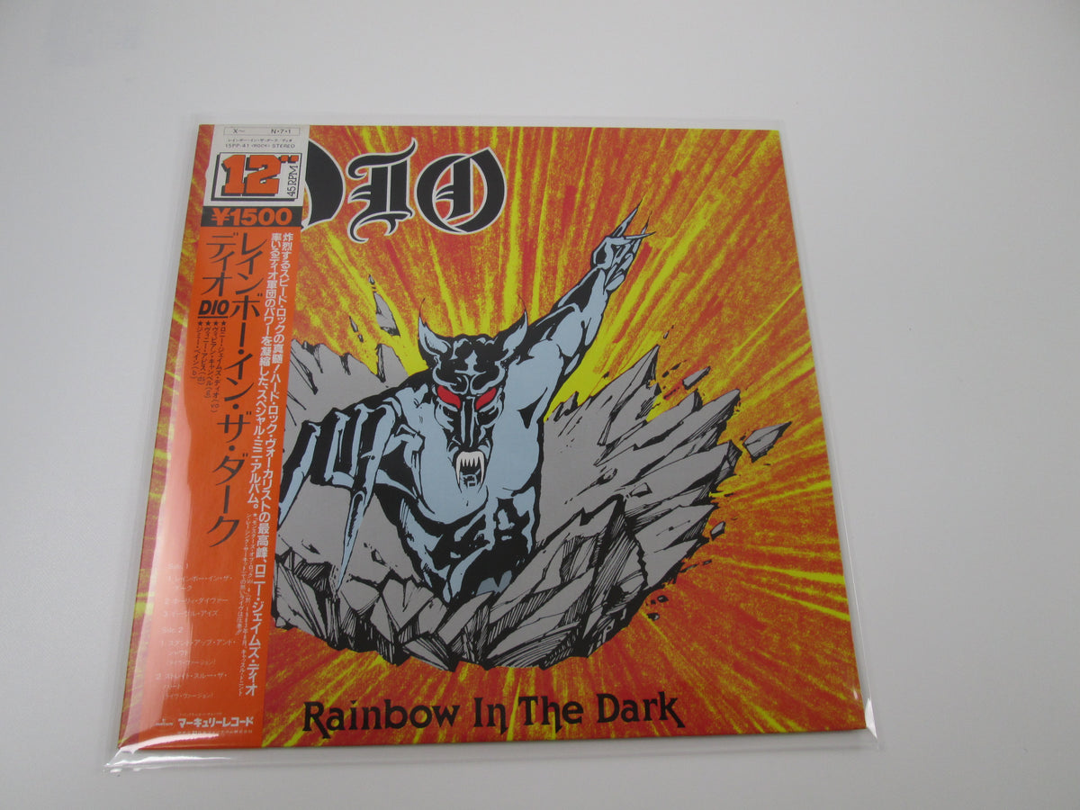 DIO RAINBOW IN THE DARK MERCURY 15PP-41 with OBI LP Vinyl Japan Ver