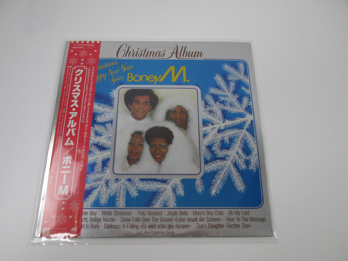Boney M. Christmas Album Atlantic P-13016 with OBI Japan VINYL LP