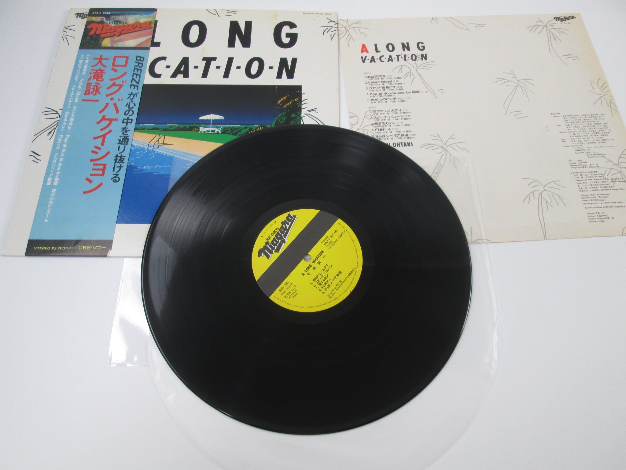 Eiichi Ohtaki A Long Vacation Niagara Records 27AH 1234 With