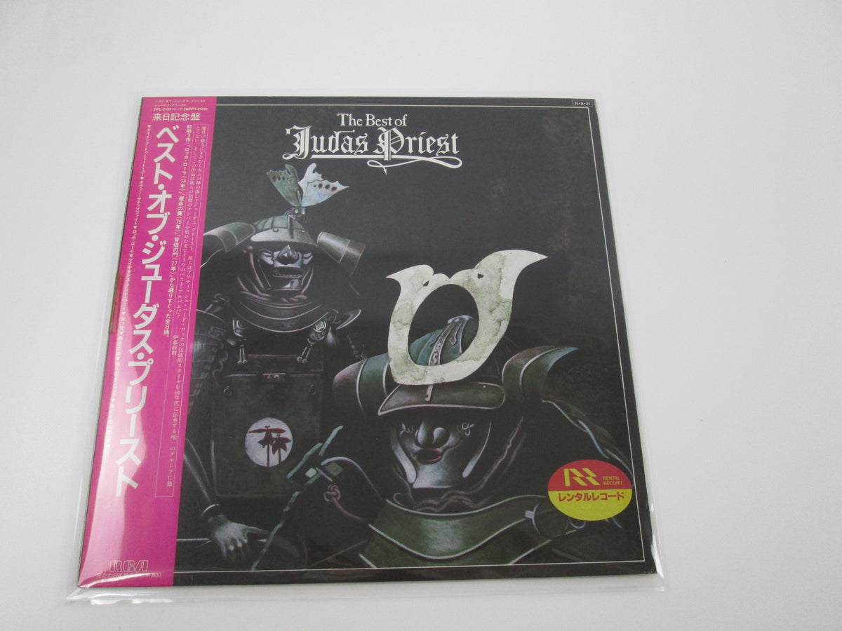 JUDAS PRIEST THE BEST OF RPL-2132 with OBI LP Vinyl Japan Ver