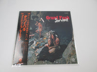 Load image into Gallery viewer, GRAND FUNK RAILROAD SURVIVAL CAPITOL CP-80255 with OBI Potrait Japan VINYL LP
