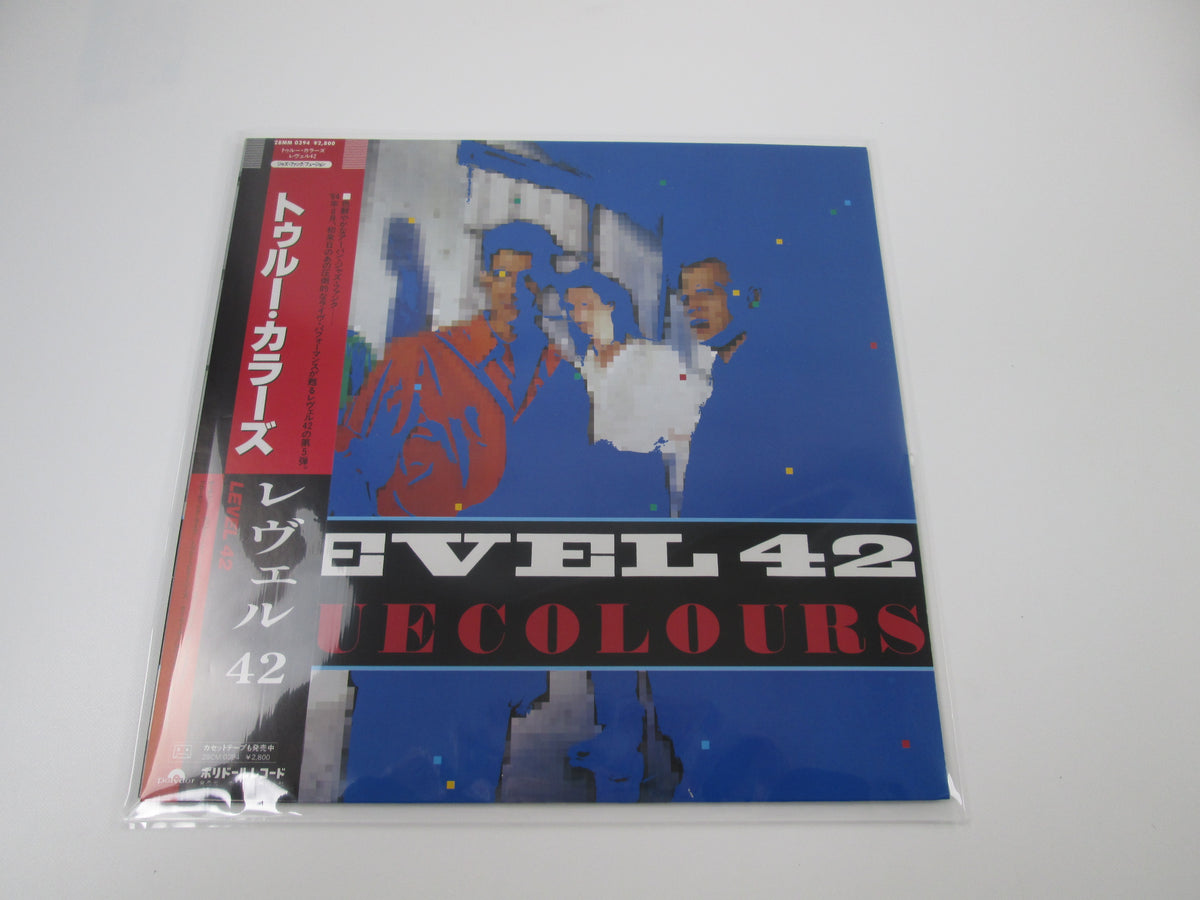 LEVEL 42 TRUE COLOURS POLYDOR 28MM 0394 with OBI Japan VINYL