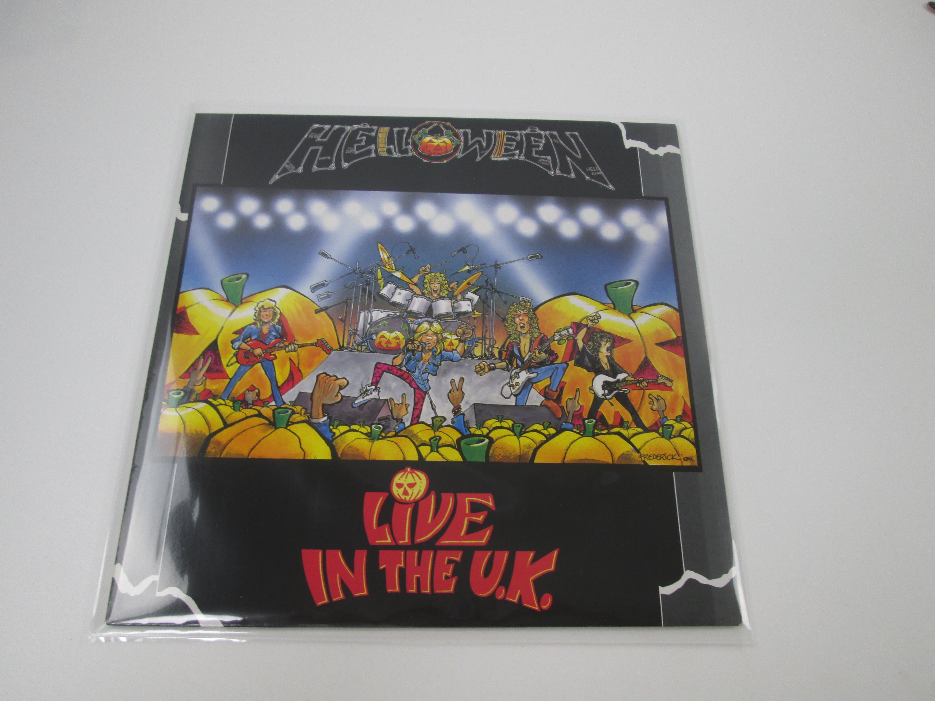 Helloween Live In The U.K. EMC3558 Vinyl LP | Japan Records Vinyl