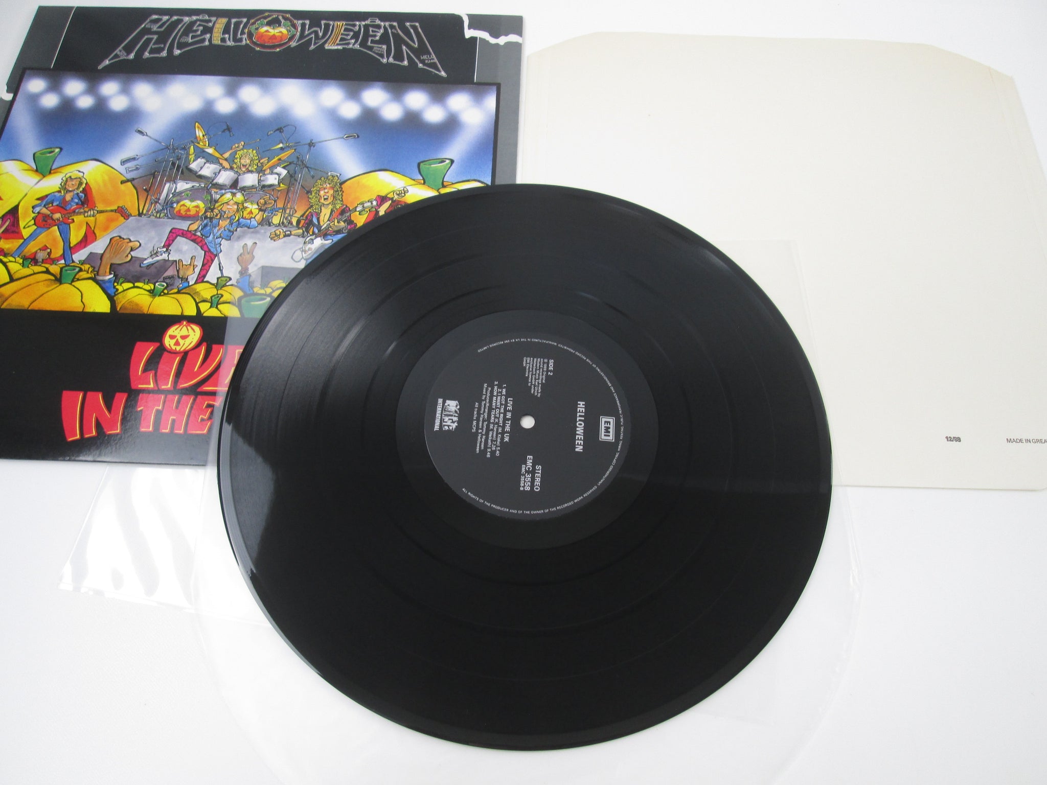 Helloween Live In The U.K. EMC3558 Vinyl LP | Japan Records Vinyl