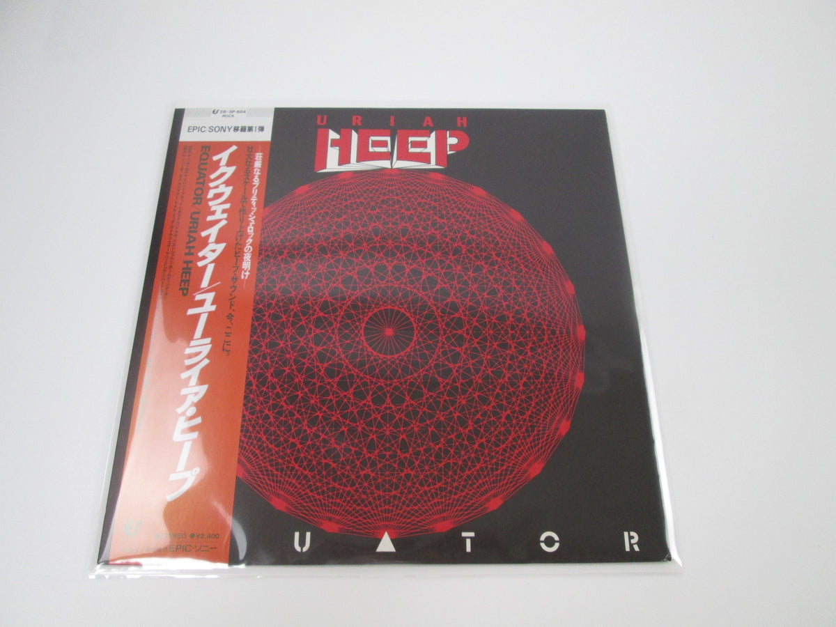 URIAH HEEP EQUATOR PORTRAIT 28 3P-604 with OBI LP Vinyl Japan Ver