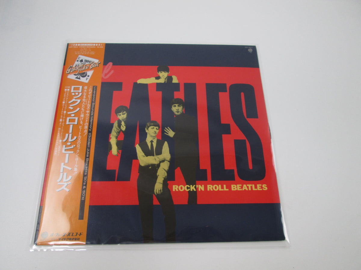 BEATLES ROCK'N ROLL OVERSEAS UXP-784-V with OBI Japan LP Vinyl