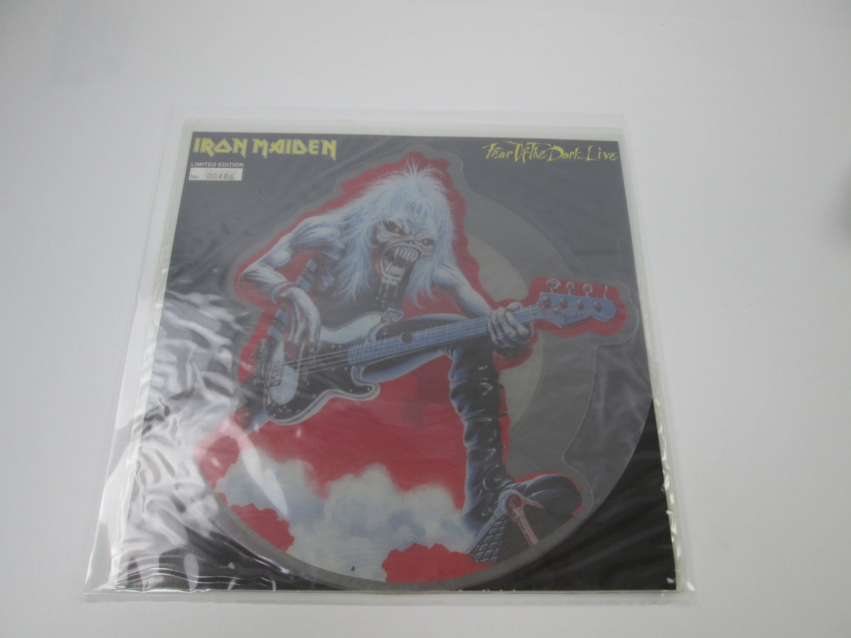 Iron Maiden Fear Of The Dark Live Picture Disc EMPD 263 LP Vinyl