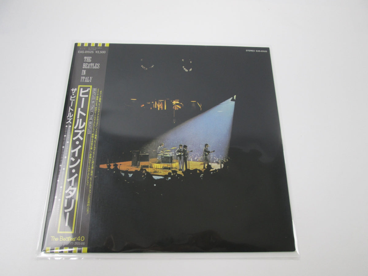 BEATLES IN ITALY EMI/ODEON EAS-81525 with OBI Japan LP Vinyl