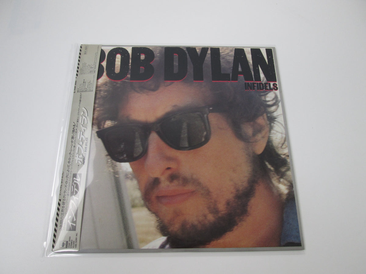 BOB DYLAN INFIDELS CBS/SONY 25AP 2690 with OBI Japan LP Vinyl