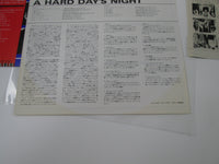 Load image into Gallery viewer, BEATLES A HARD DAY'S NIGHT EMI/ODEON EAS-70132 with OBI Japan LP Vinyl
