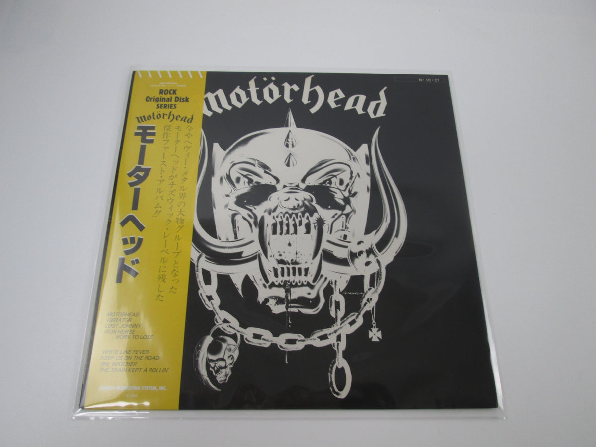 Motörhead SP18-5152 with OBI Japan LP Vinyl