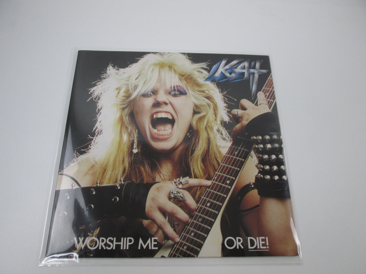 Kat‎ Worship Me Or Die RR 9589 LP Vinyl