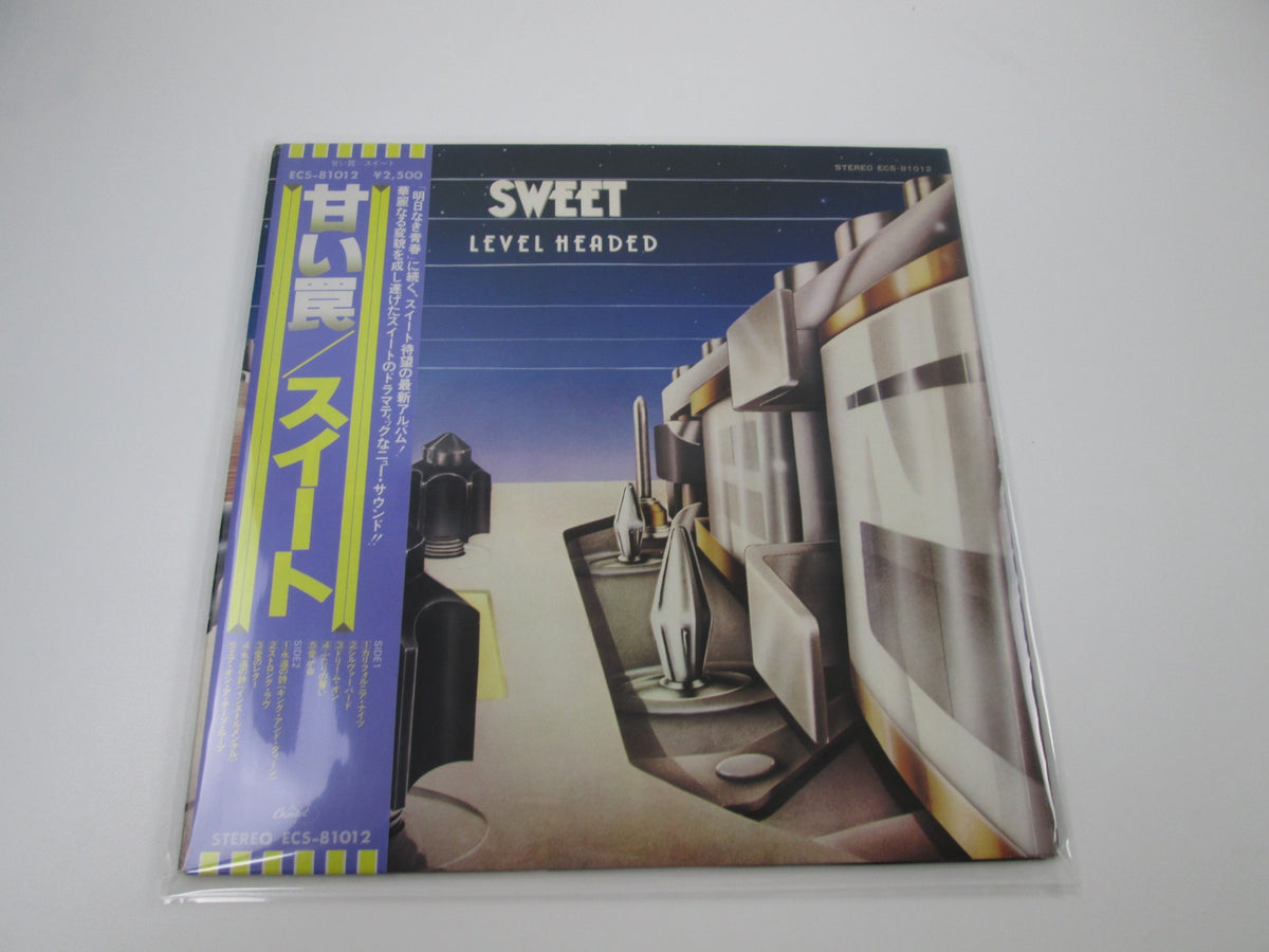 SWEET LEVEL HEADED CAPITOL ECS-81012 with OBI Japan LP Vinyl