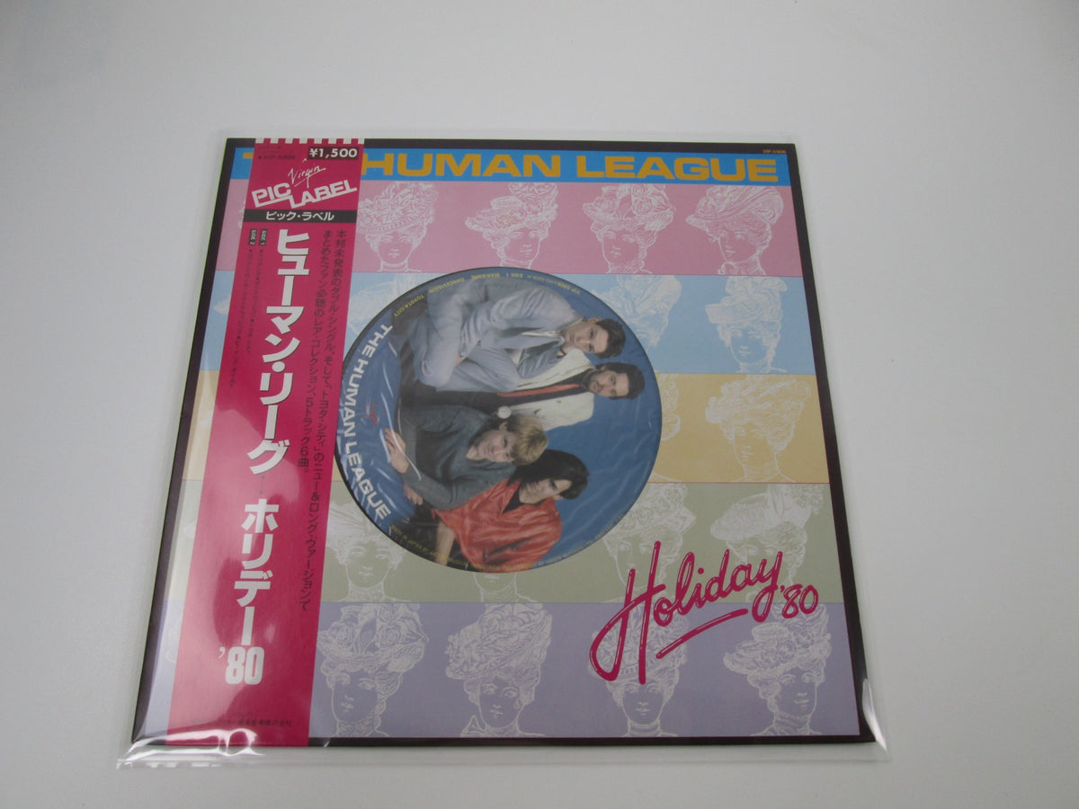 HUMAN LEAGUE HOLIDAY '80 VIRGIN VIP-5906 with OBI Japan LP Vinyl