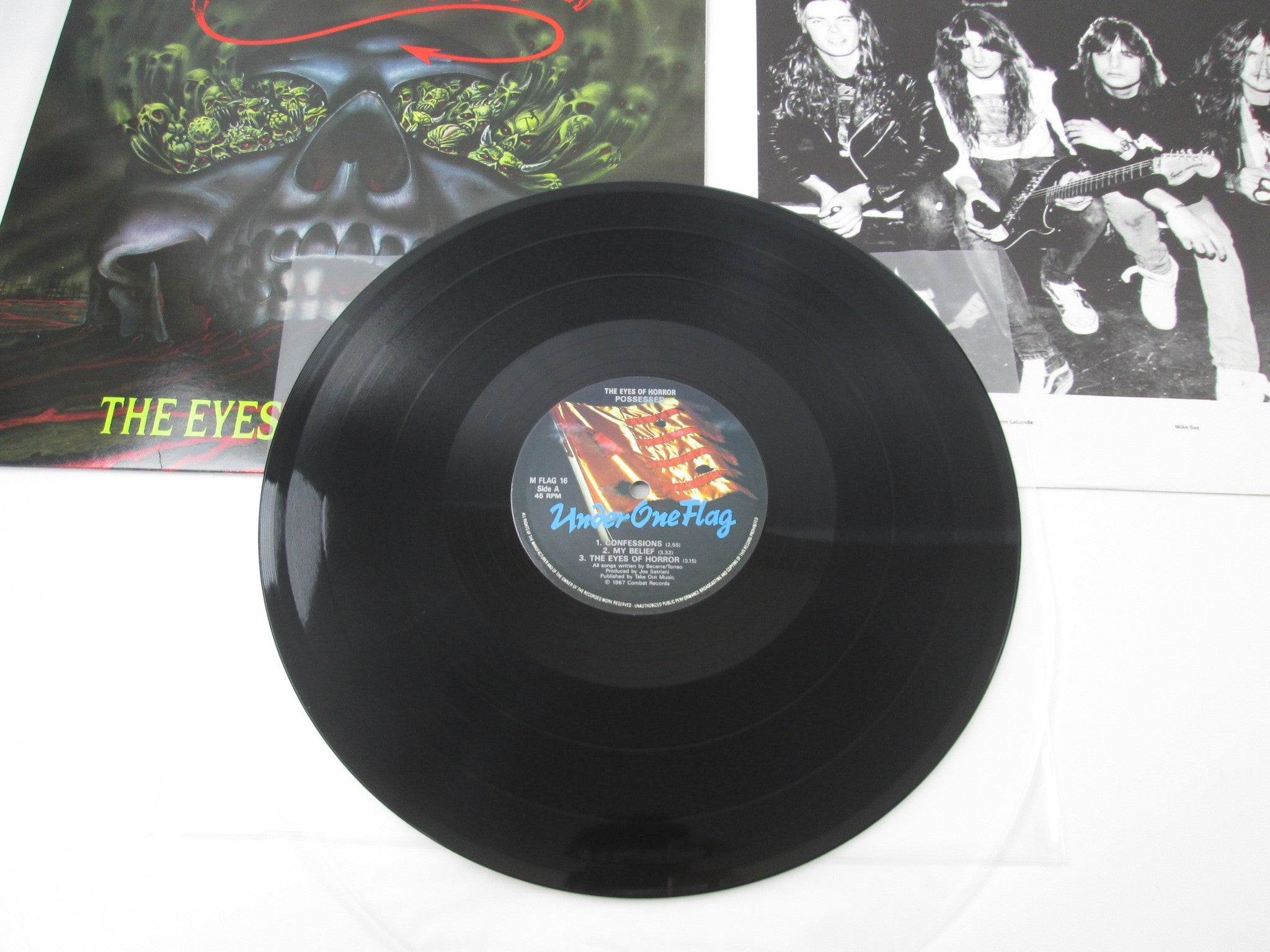 Possessed The Eyes Of Horror MFLAG 16 LP Vinyl | Japan