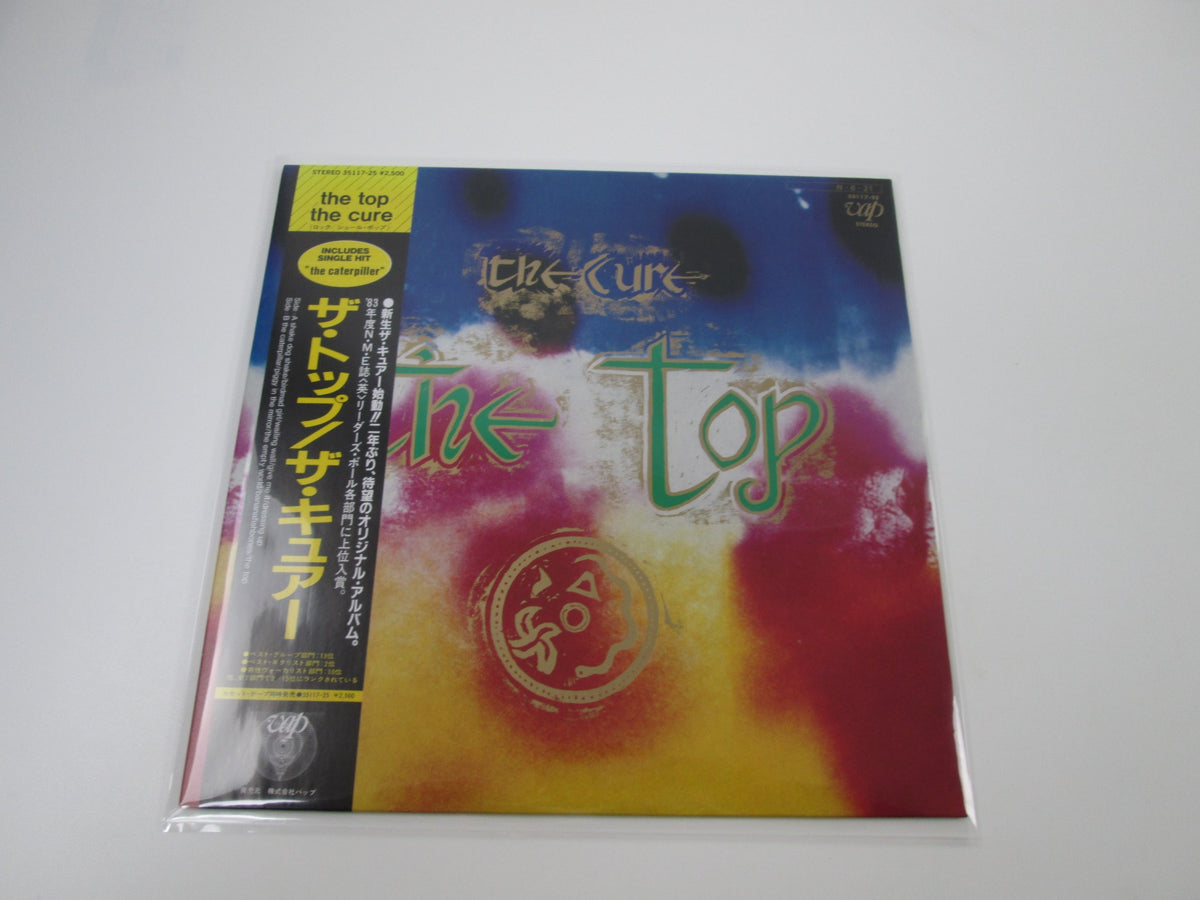 THE CURE THE TOP VAP 35117 25  with OBI Japan LP Vinyl