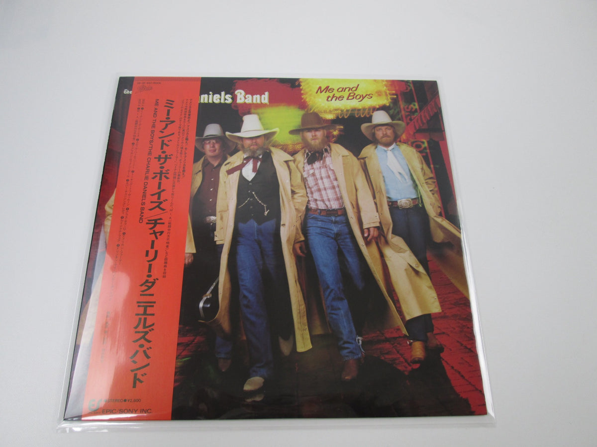 Charlie Daniels Band Me And The Boys Epic 28 3P 697 with OBI Japan LP Vinyl