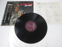 Load image into Gallery viewer, GRAND FUNK RAILROAD SURVIVAL CAPITOL ECS-40201 with OBI Japan LP Vinyl
