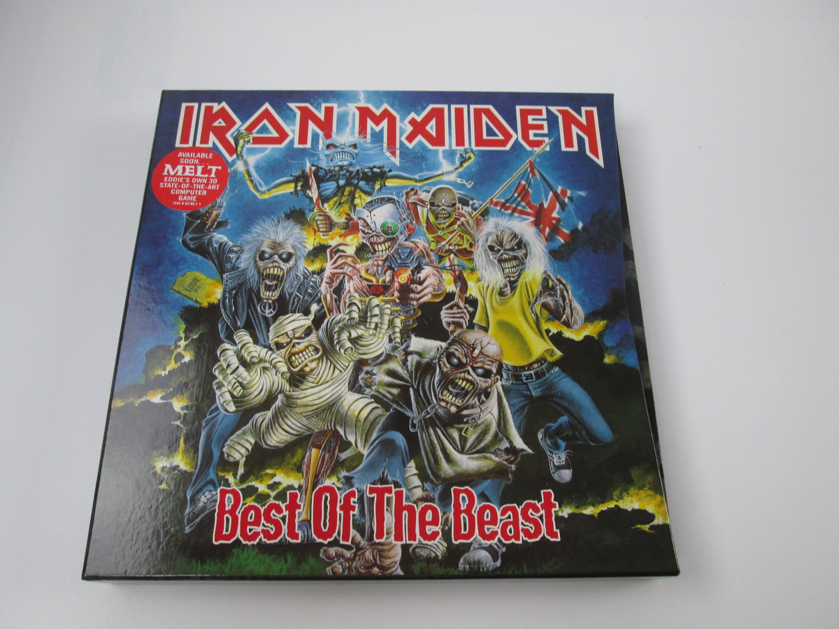 Iron Maiden Best Of The Beast 4LP LP Vinyl UK