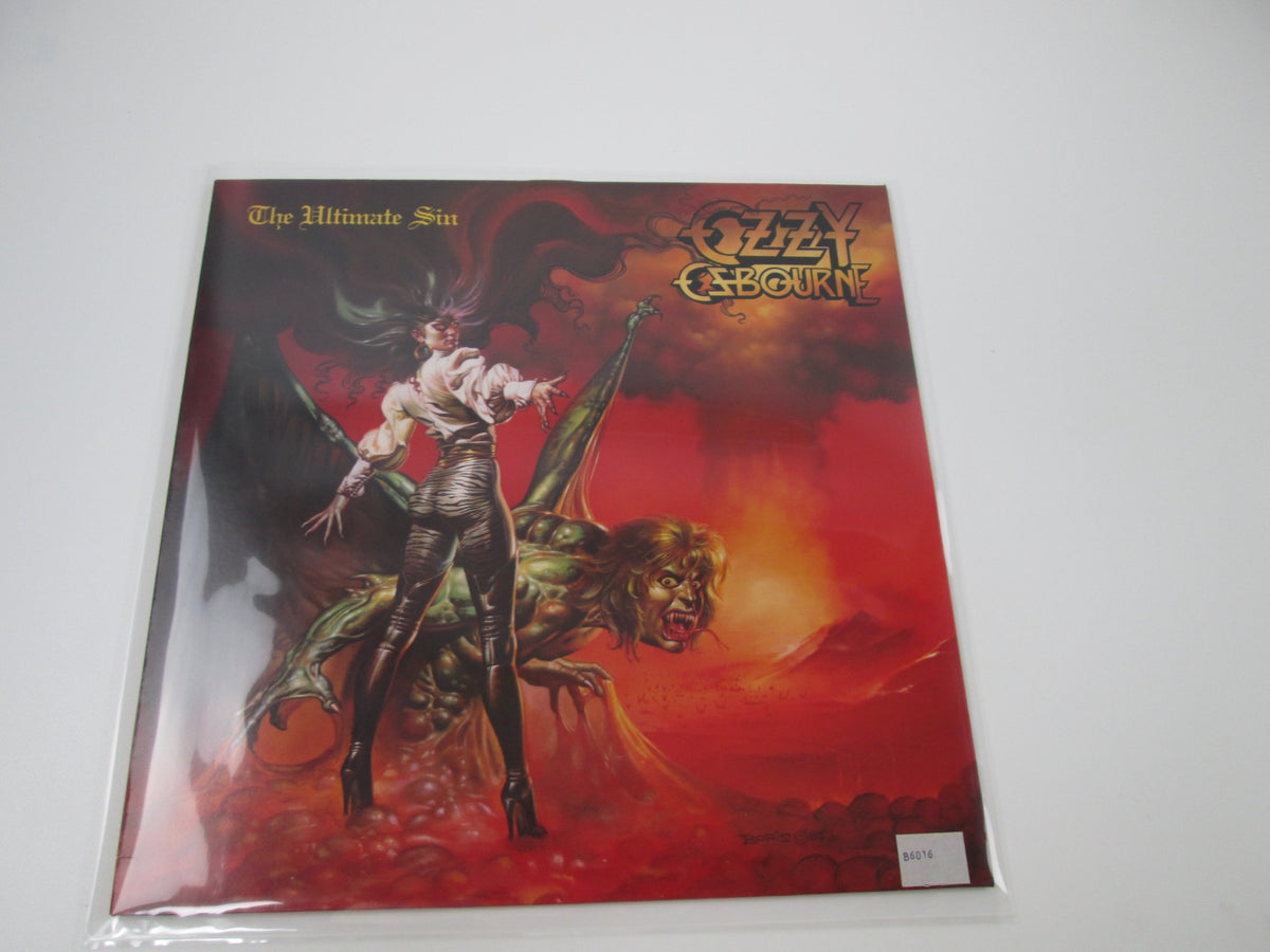 Ozzy Osbourne The Ultimate Sin EPC 26404 LP Vinyl Holland