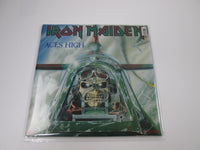 Load image into Gallery viewer, Iron Maiden 2 Minutes to Midnight / Aces High LP Vinyl UK IRN6
