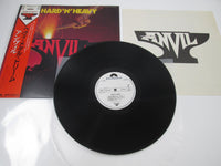 Load image into Gallery viewer, ANVIL HARD 'N' HEAVY Promo POLYDOR 28MM 0202 with OBI Japan LP Vinyl
