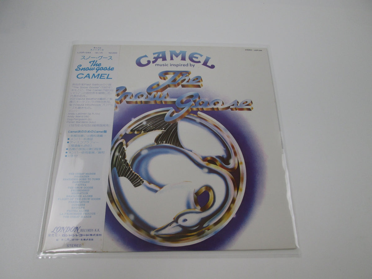 CAMEL SNOW GOOSE LONDON L20P 1044 with OBI Japan LP Vinyl