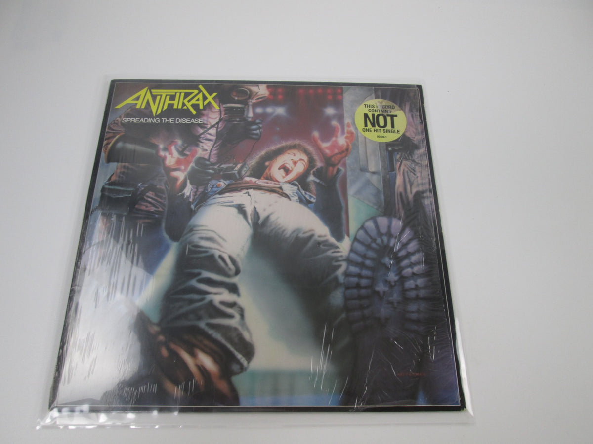 Anthrax Spreading The Disease Island 90480-1 LP Vinyl