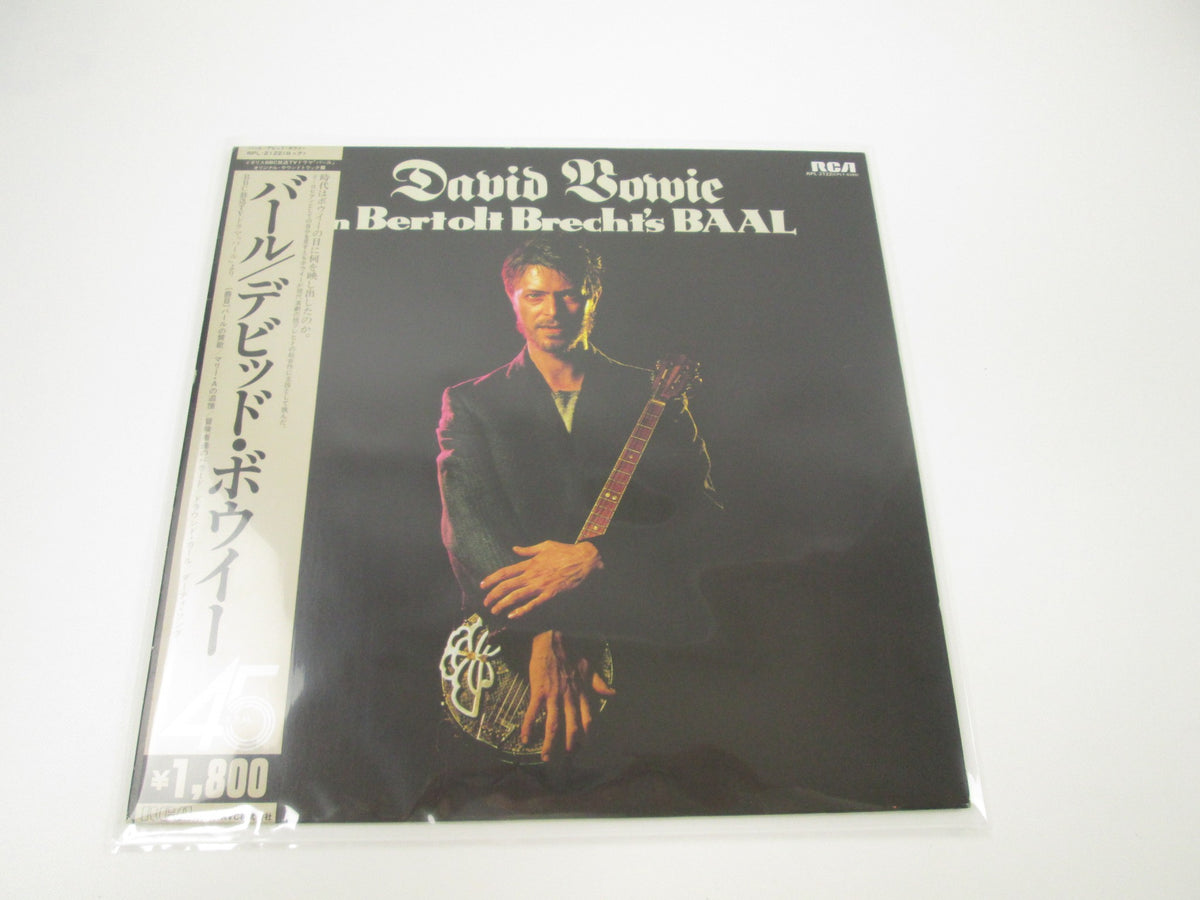 David Bowie Bertolt Brecht's Baalw RPL-2122 ith OBI Japan LP Vinyl