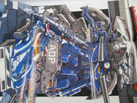 Load image into Gallery viewer, Bubblegum Crisis III Blow up OST LB25-5057 with OBI Poster Japan LP Vinyl
